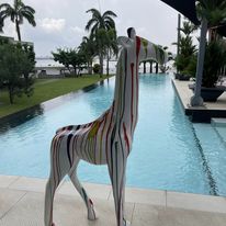 GIRAFE DE BASSAM CUSTOMISÉE